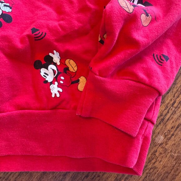 Vintage Disney Mickey Mouse Crew Neck Sweatshirt - Picture 2 of 5